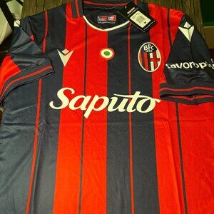 BOLOGNA FC Men's JERSEY Sz M,L,XL,2XL Italy Serie A New w tags by Macron